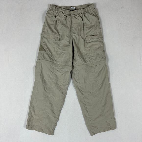 Columbia PFG Omni-Shade Convertible Pants Men's Medium Mesh Drawstring Hiking - Picture 1 of 16